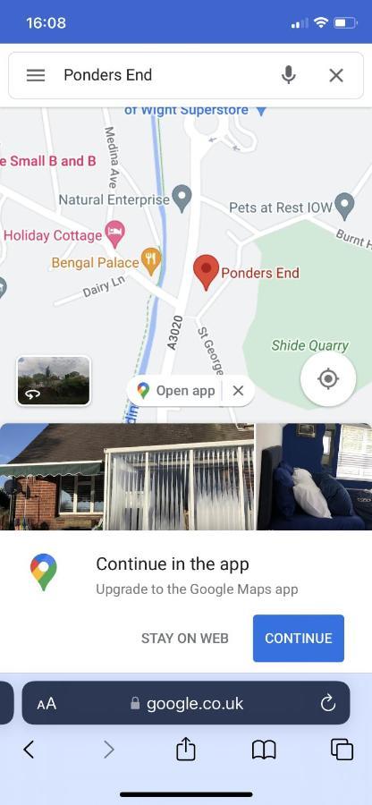 ニューポート Ponders End Bed & Breakfast エクステリア 写真